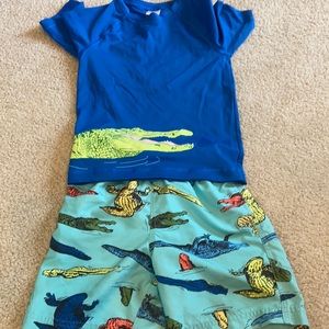 Hanna Andersson crocodile swim